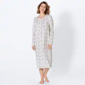 Damen-Nachthemd mit Allover-Print