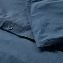 Bild 4 von DOFTAKLEJA Bettwäsche-Set, 2-teilig, dunkelblau/hellbraun, 140x200/80x80 cm