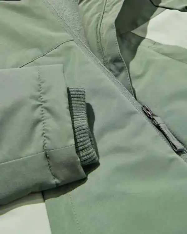 Bild 3 von Kinderjacke Farbkontrast grün