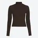 Bild 2 von Damen-Langarmshirt mit Stehkragen