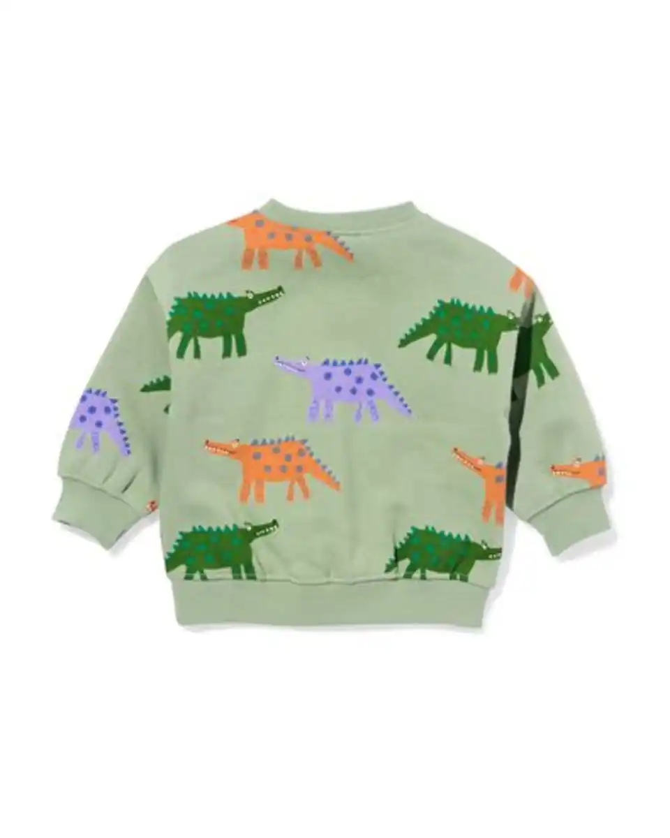 Bild 3 von Baby-Sweatshirt Monster grün