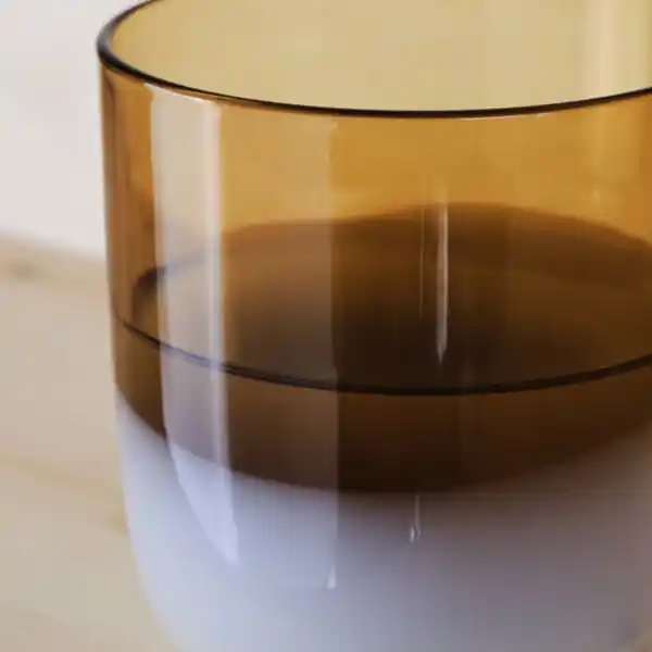 Bild 2 von OMMJÄNGE Glas, braun, 28 cl