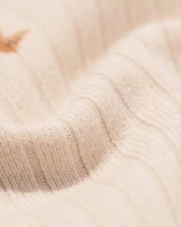 Bild 4 von Newborn-Strampler zum Mitwachsen, LENZING™ ECOVERO™, gerippt, Bären ecru