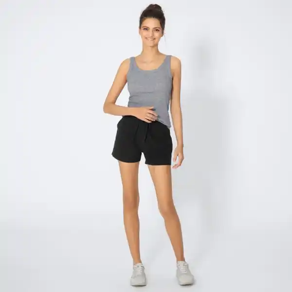 Bild 2 von Damen-Shorts aus reiner Baumwolle