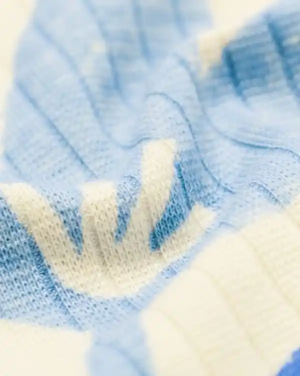 Bild 3 von Kinderkleid mit Blumen blau