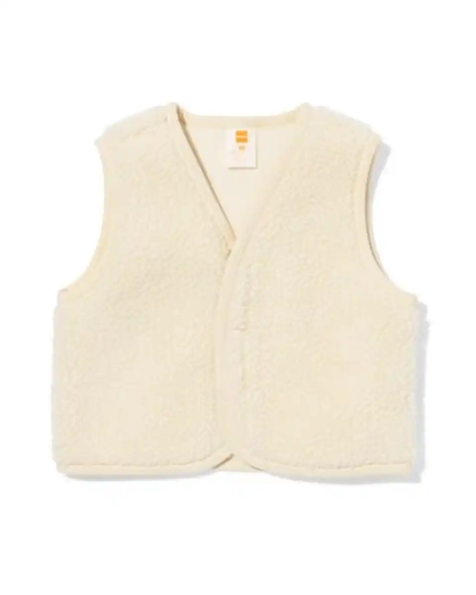 Bild 1 von Babyweste Teddy ecru