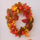 Bild 1 von Deko-Kranz in herbstlichem Design, Ø ca. 25x8cm
