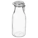 Bild 1 von KORKEN Dose mit Deckel flaschenförmig, Klarglas, 1 l