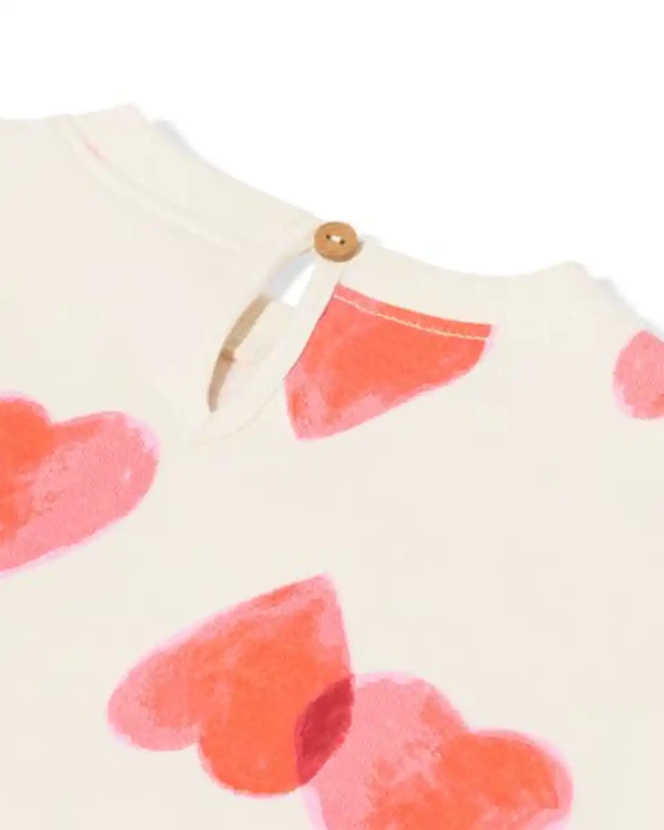 Bild 4 von Baby-Sweater mit Herzen ecru