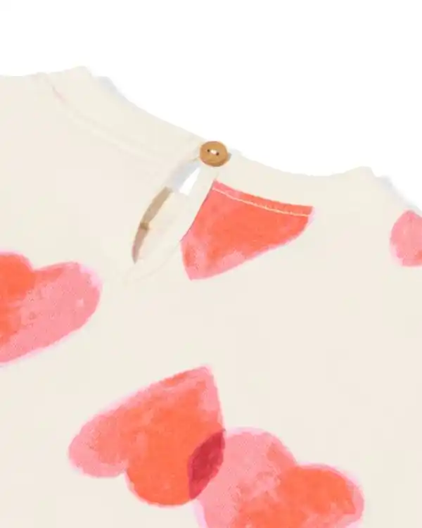 Bild 4 von Baby-Sweater mit Herzen ecru