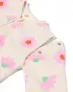 Bild 4 von Baby-Schlafsack mit abnehmbaren Ärmeln aus Baumwolle, 0,5 TOG, Blumen rosa