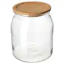 Bild 1 von IKEA 365+ Dose mit Deckel, Glas/Bambus, 3.3 l
