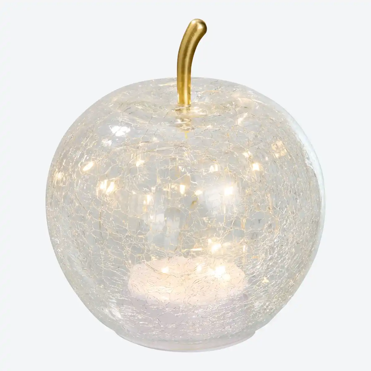 Bild 3 von LED-Glas-Apfel mit Timerfunktion, Ø ca. 14 cm