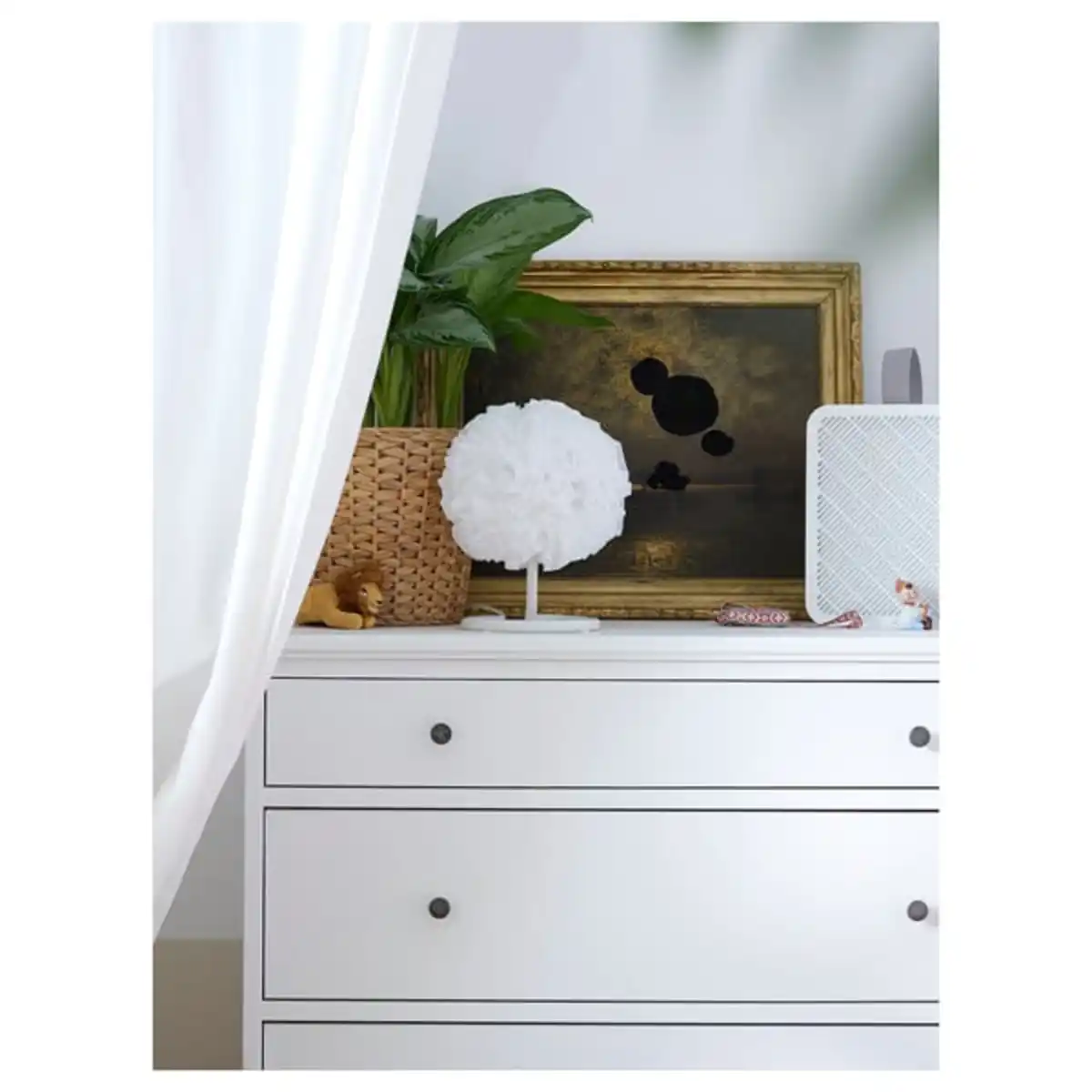 Bild 3 von VINDKAST Tischleuchte, weiß, 26 cm