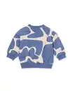Bild 3 von Baby-Sweatshirt abstrakt blau