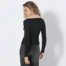 Bild 4 von Damen-Pullover mit Kunstfell-Kragen