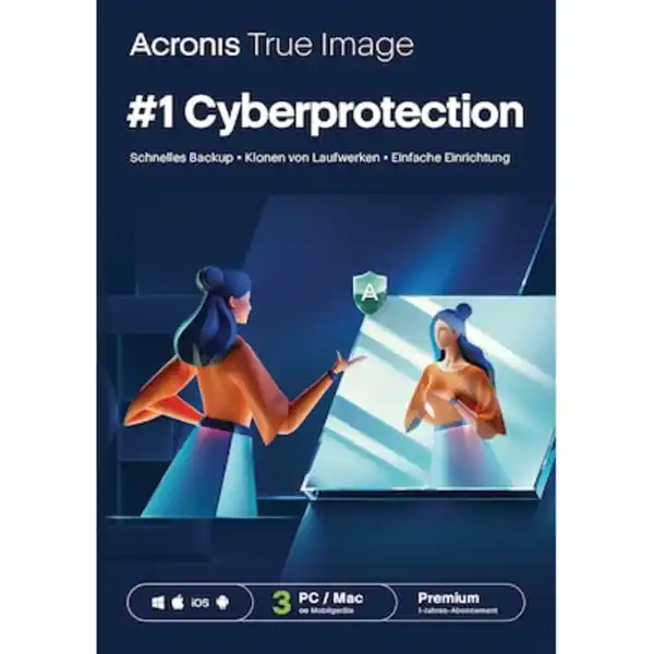 Bild 1 von Cyber Protect | Backup | Premium | 3 Geräte | 1TB | Download & Produktschlüssel