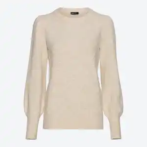 Damen-Pullover mit Ajour-Muster