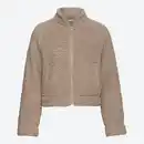 Bild 3 von Damen-Teddy-Fleece-Jacke mit Stehkragen