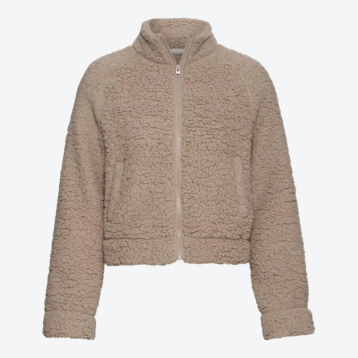 Bild 3 von Damen-Teddy-Fleece-Jacke mit Stehkragen