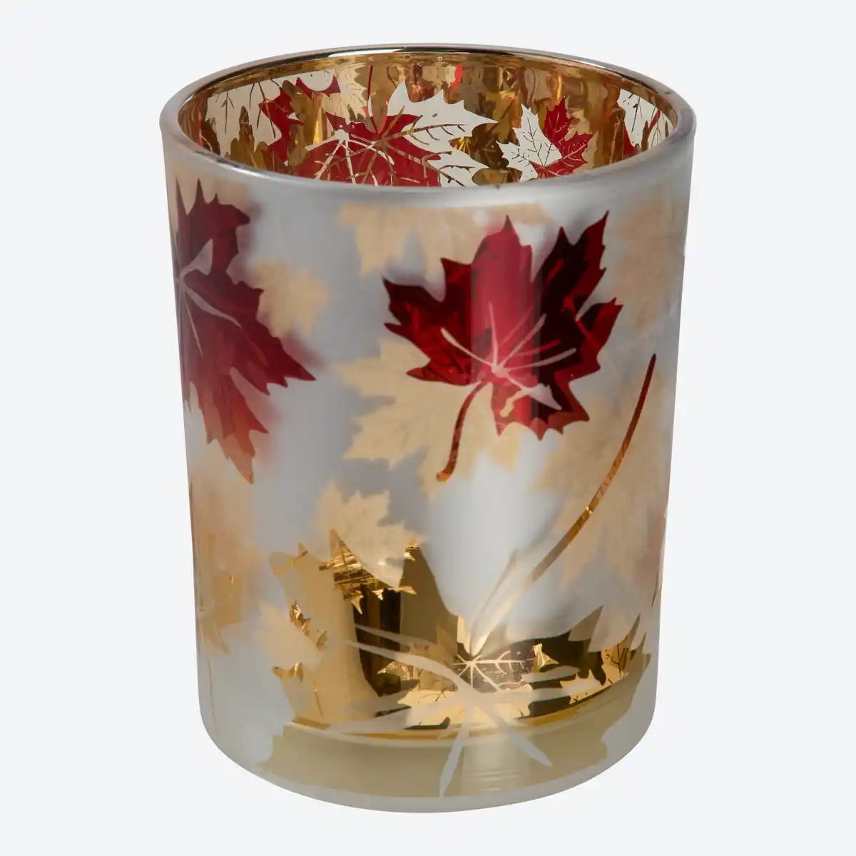 Bild 1 von Kerzenglas mit Herbstmotiv