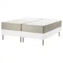 Bild 1 von ESPEVÄR/VATNESTRÖM Boxbett, weiß/fest/mittelfest natur, 160x200 cm