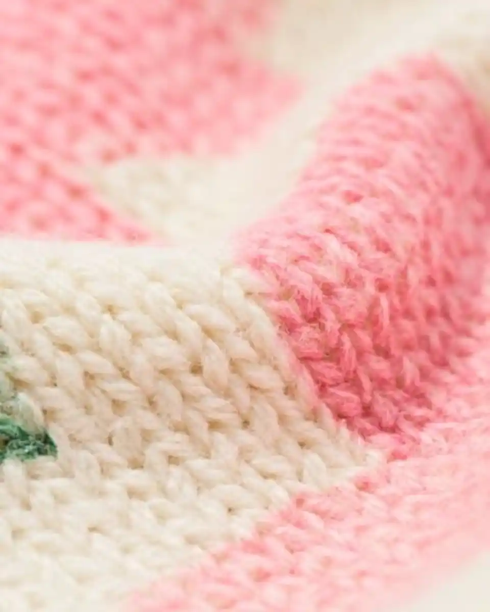 Bild 3 von Kinderpullover, Blumen ecru