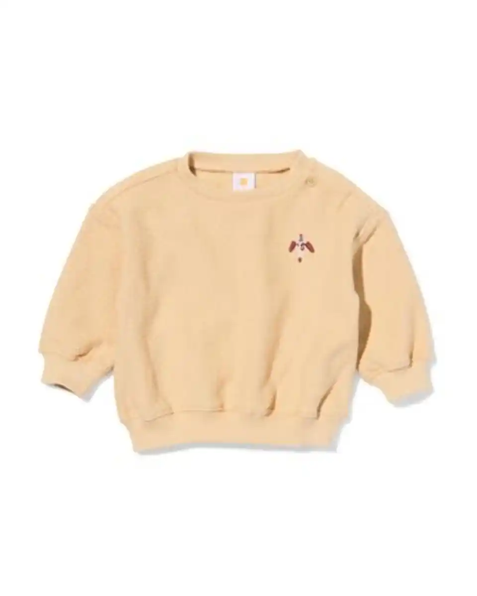 Bild 1 von Babypullover mit Hund sandfarben