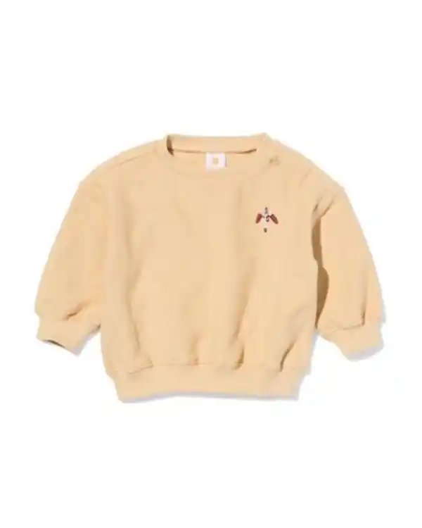 Bild 1 von Babypullover mit Hund sandfarben