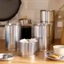 Bild 3 von BETTHAJ Dose mit Deckel, für Kaffee/Tee/silberfarben, 0.6 l
