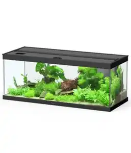 Dehner Aqua Premium Aquarium-Set ProLine 100, schwarz, 160 l, ca. B100/H40/T40 cm