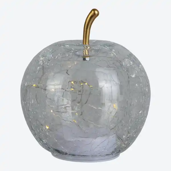 Bild 4 von LED-Glas-Apfel mit Timerfunktion, Ø ca. 14 cm