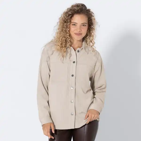 Bild 1 von Damen-Bluse in Cordoptik