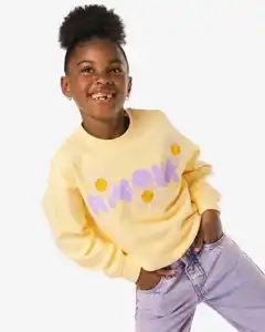 Kindersweater „Amour“ gelb