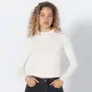 Bild 1 von Damen-Langarmshirt mit Stehkragen