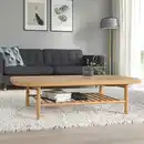 Bild 2 von LISTERBY Couchtisch, Eichenfurnier, 140x60 cm