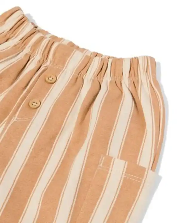 Bild 4 von Baby-Sweathose, gestreift braun