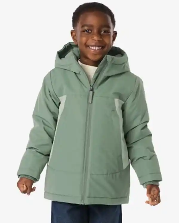 Bild 1 von Kinderjacke Farbkontrast grün