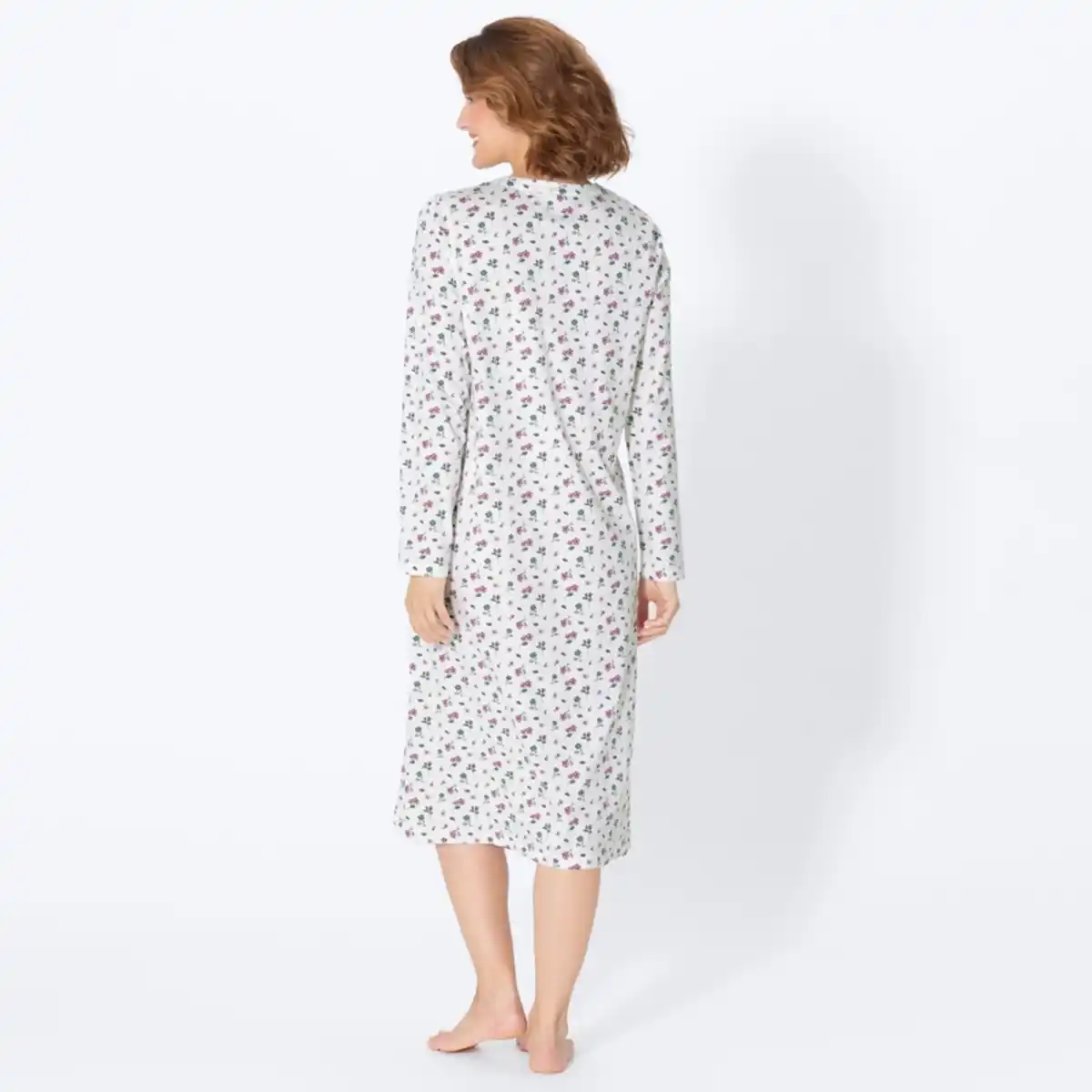 Bild 4 von Damen-Nachthemd mit Allover-Print
