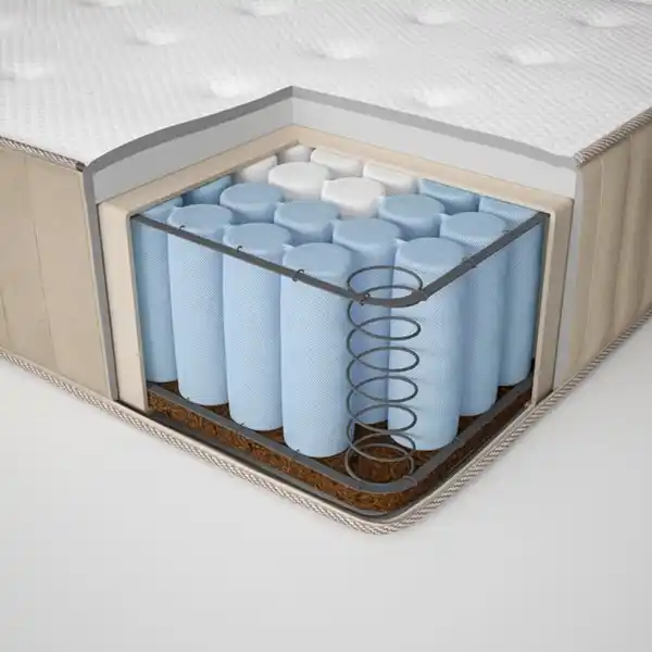 Bild 2 von VATNESTRÖM Taschenfederkernmatratze, fest/natur, 180x200 cm