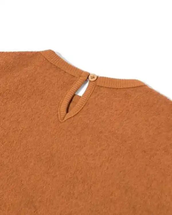 Bild 4 von Baby-Sweater mit Herzen braun