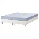 Bild 1 von ESPEVÄR/VADSÖ Boxbett, weiß/fest hellblau, 180x200 cm
