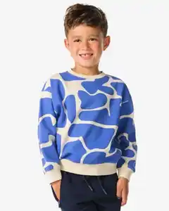 Kindersweater abstrakt blau