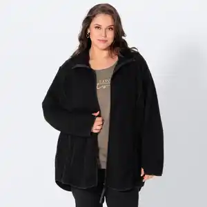 Damen-Jacke mit Kragen, große Größen