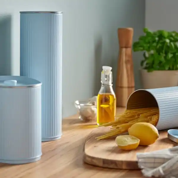 Bild 3 von BETTHAJ Dose mit Deckel, für Spaghetti/blassblau, 2.6 l