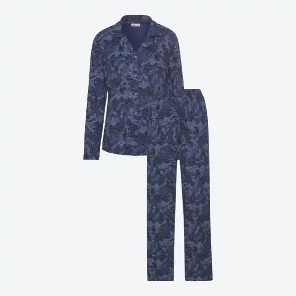 Bild 2 von Damen-Schlafanzug im Boyfriend-Look, 2-teilig