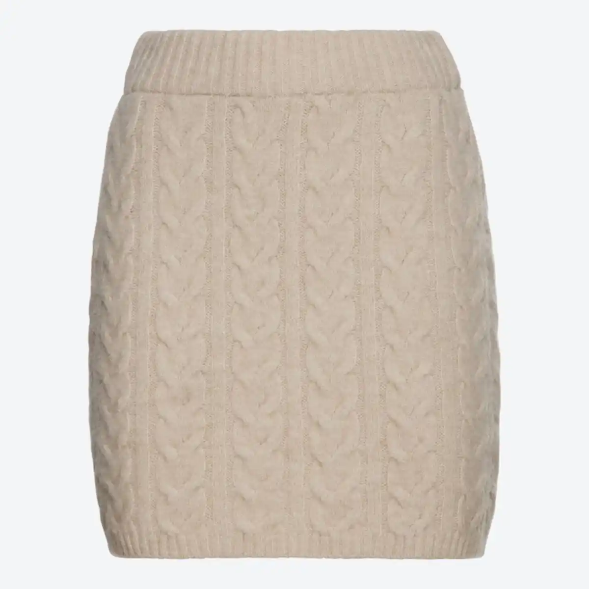 Bild 2 von Damen-Rock mit Zopfstrick-Muster