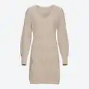 Bild 3 von Damen-Chenille-Strickkleid mit Zopfstickmuster