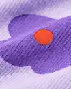 Bild 3 von Babyhose aus Kord mit Blumen violett