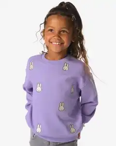 Miffy Kinderpullover violett